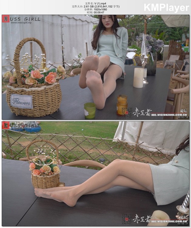 [MussGirl]慕丝女郎视频 No.026 国画老师婉萍女神着OL职业装公园