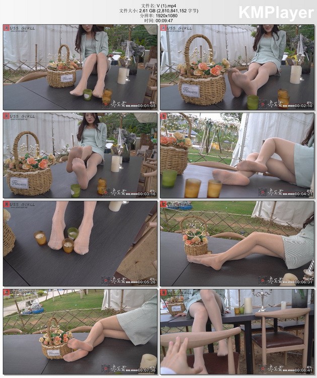 [MussGirl]慕丝女郎视频 No.026 国画老师婉萍女神着OL职业装公园